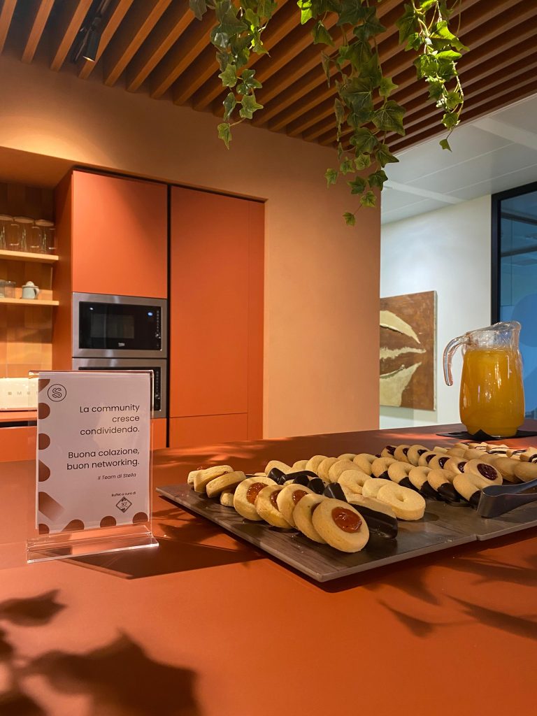 Coworking Milano breakfast