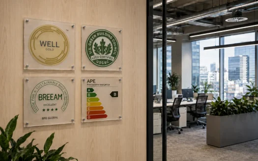 Certificazioni uffici Milano: LEED, BREEAM, WELL e APE