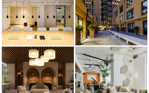 Interno di un moderno ufficio professionale a Milano