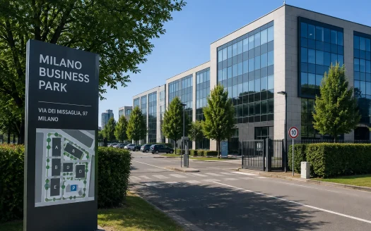 Milano Business Park in Via dei Missaglia 97 a Milano, edificio per uffici con parcheggio