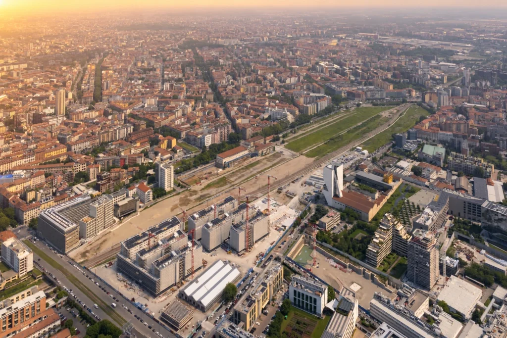 Ex Scalo di Porta Romana a Milano in fase di riqualificazione