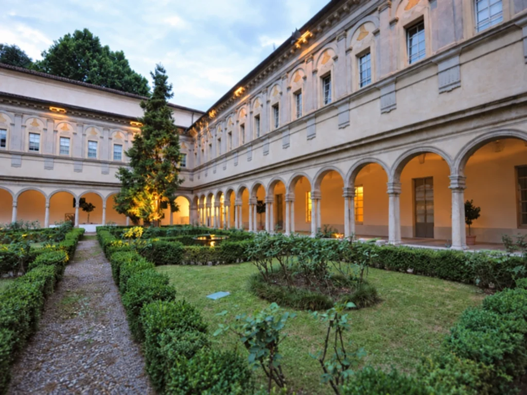 Chiostri di San Simpliciano a Milano, sede dello studio BBPR