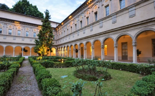 Chiostri di San Simpliciano a Milano, sede dello studio BBPR