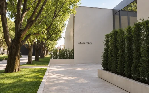 Uffici Armani in via Bergognone a Milano
