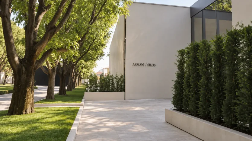 Uffici Armani in via Bergognone a Milano