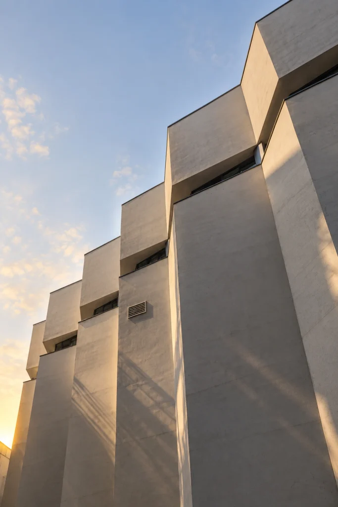 Architettura di Armani/Silos vista dal basso a Milano
