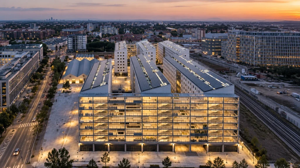 Villaggio Olimpico di Porta Romana a Milano riconvertito in student housing