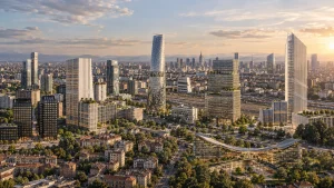 Nuovi grattacieli a Milano con uffici in affitto