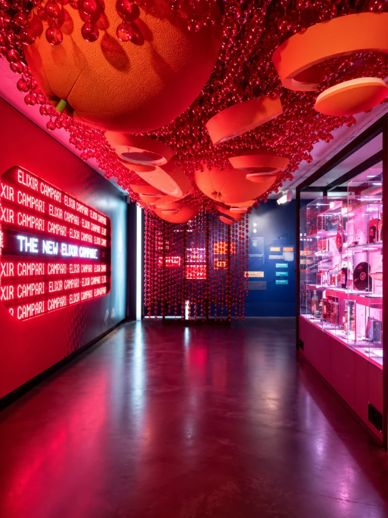 Interno della Galleria Campari a Sesto San Giovanni